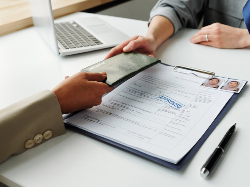 مدارک مورد نیاز جهت اخذ ویزا