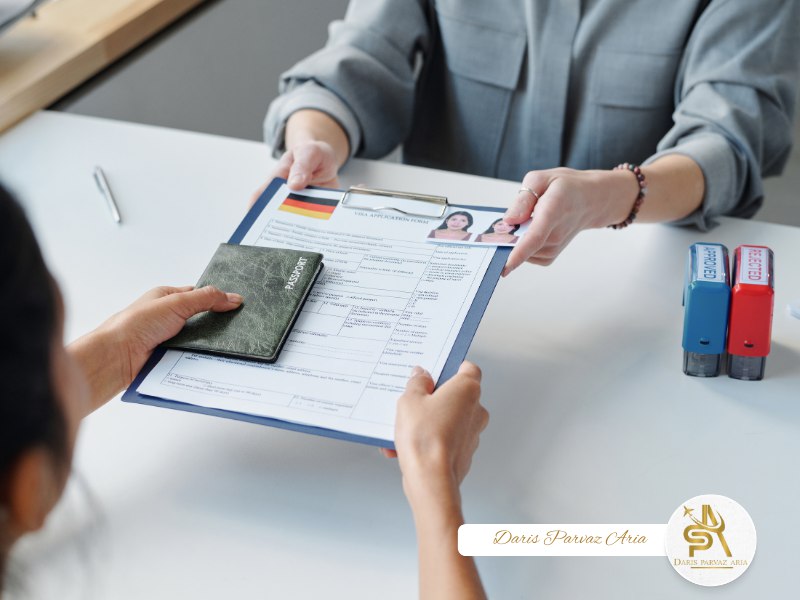 مراحل دریافت ویزا